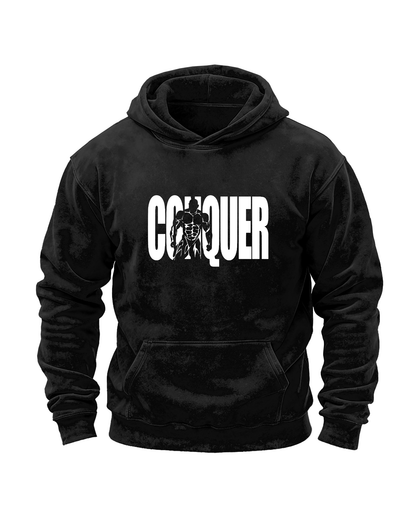 CONQUER sweat à capuche délavé - Gymfit