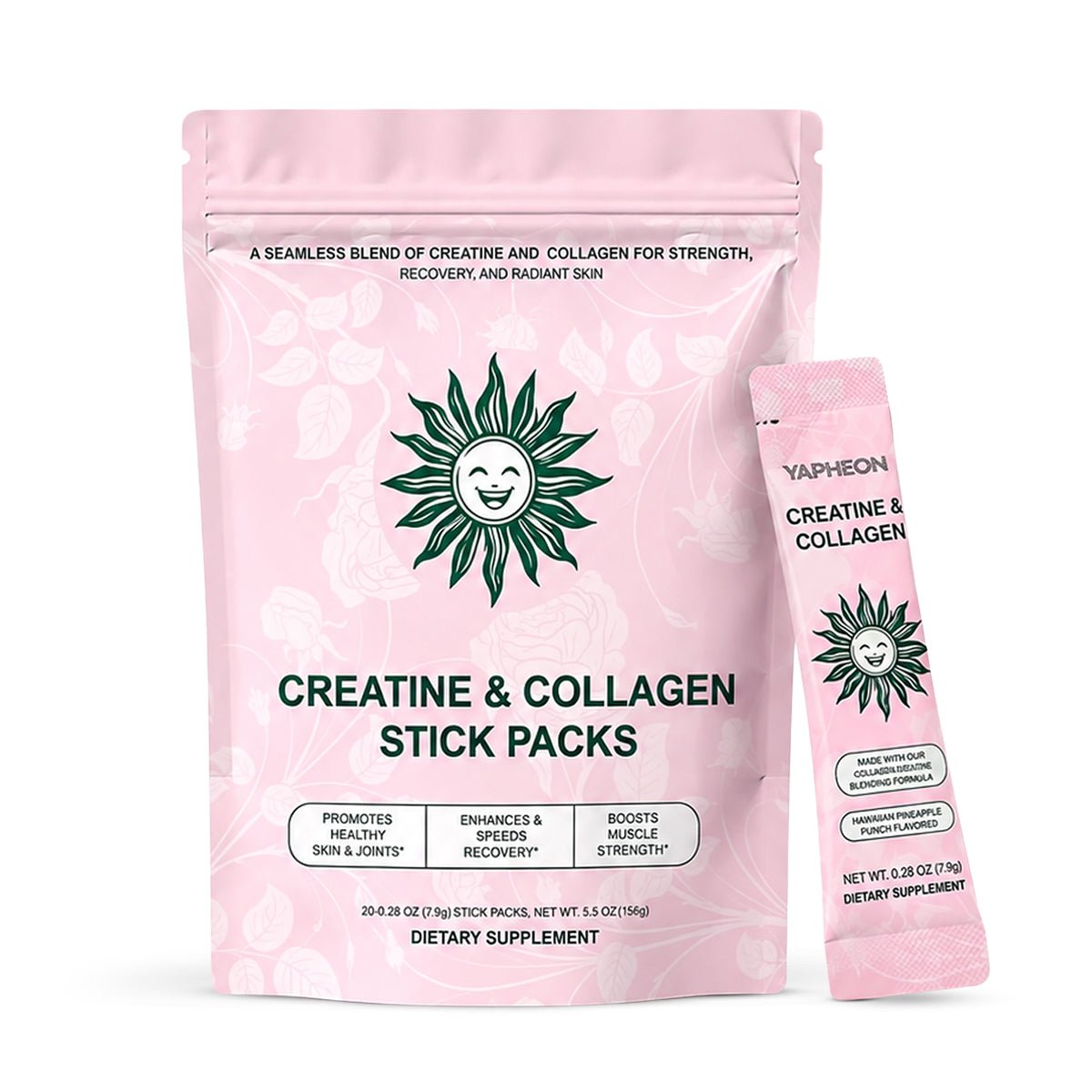 Bâtonnets de créatine et collagène Glow - Gymfit