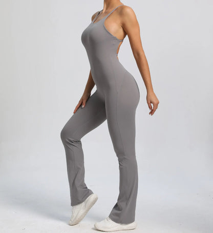 Combinaison Scrunch dos croisé en V - Gymfit