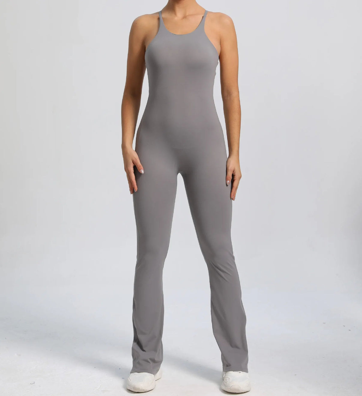 Combinaison scrunch à dos croisé en V - Gymfit