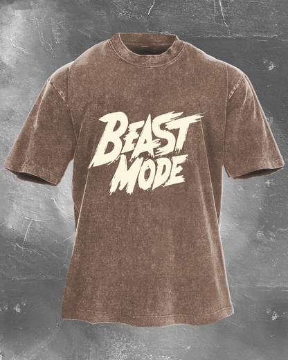 T-SHIRT LAVÉ MODE BÊTE