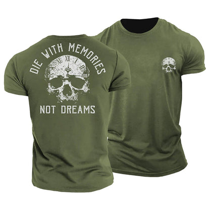 T-shirt « Die with Memories » - Gymfit