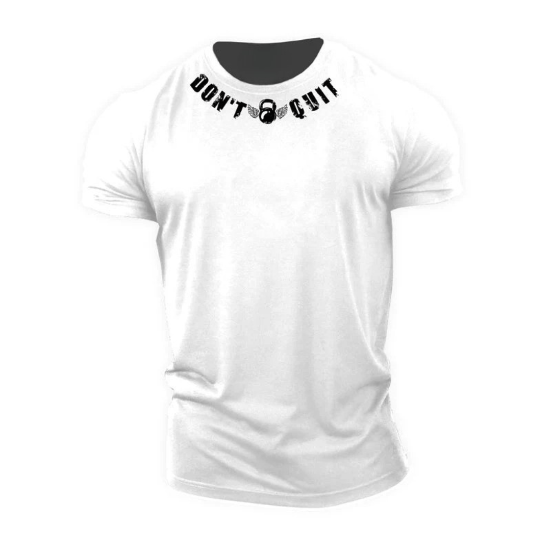 T-shirt en coton N'abandonne pas - Gymfit