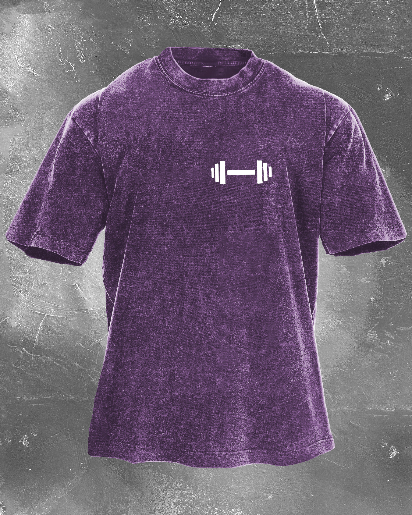 T-shirt délavé DUMBBELL DADDY - Gymfit