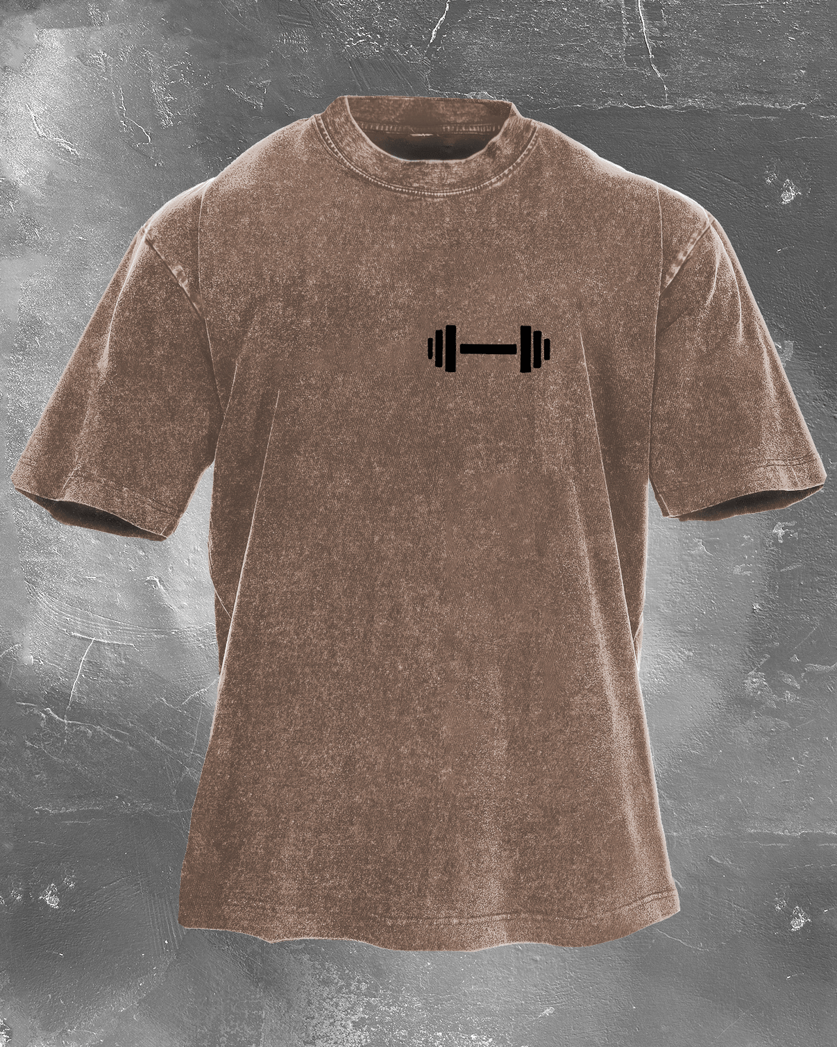 DUMBBELL DADDY T-SHIRT DÉLAVÉ - Gymfit