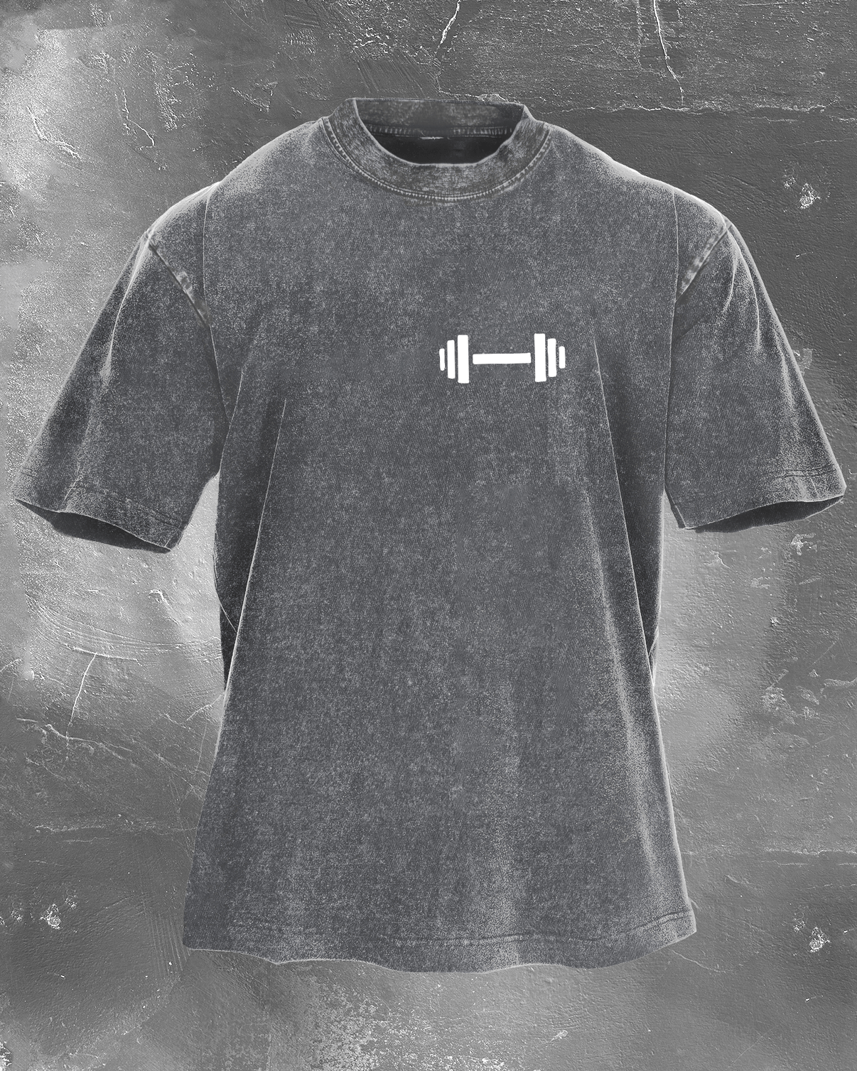 DUMBBELL DADDY T-SHIRT DÉLAVÉ - Gymfit