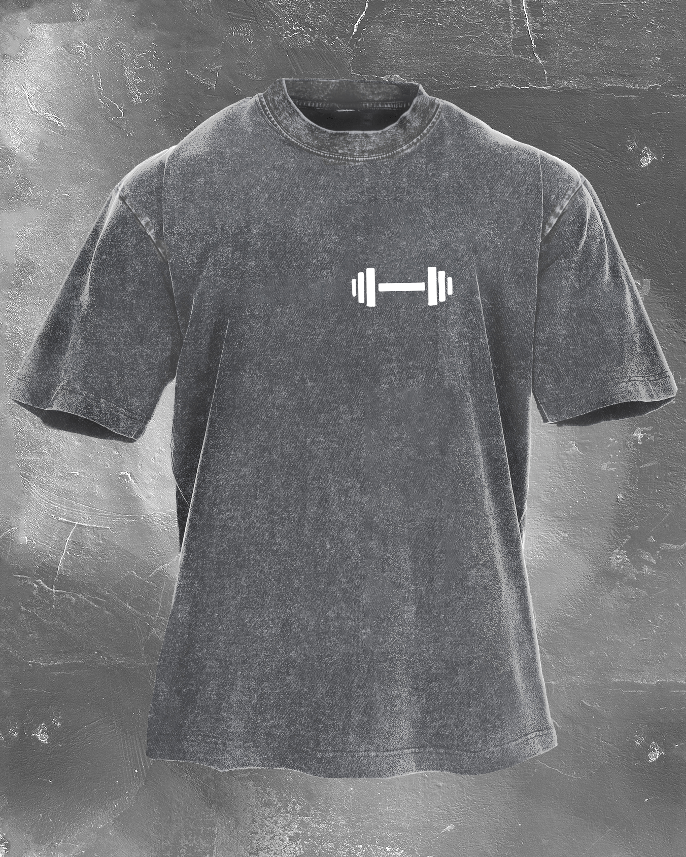DUMBBELL DADDY T-SHIRT DÉLAVÉ - Gymfit
