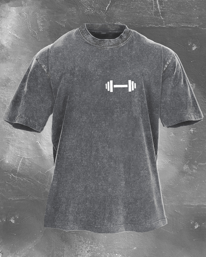 DUMBBELL DADDY T-SHIRT DÉLAVÉ - Gymfit