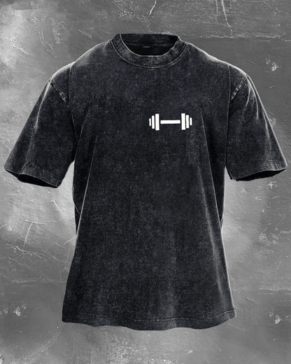 T-shirt délavé DUMBBELL DADDY - Gymfit