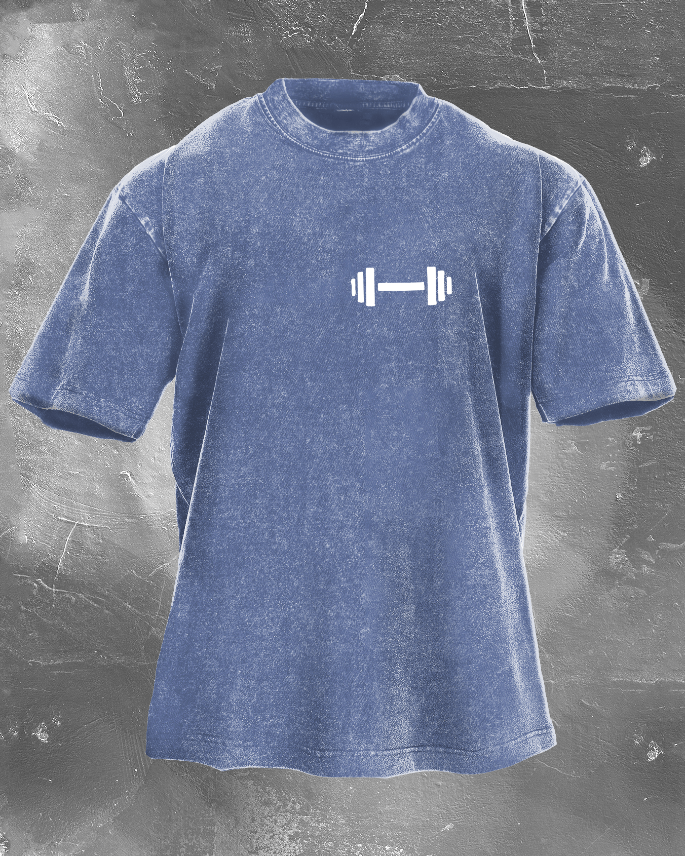 DUMBBELL DADDY T-shirt délavé - Gymfit