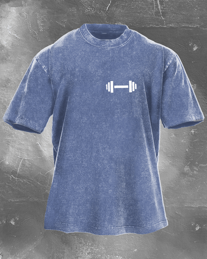 DUMBBELL DADDY T-shirt délavé - Gymfit