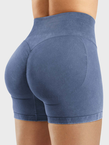 Elen Washed Soft Shorts - Gymfit