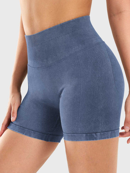 Elen Washed Soft Shorts - Gymfit