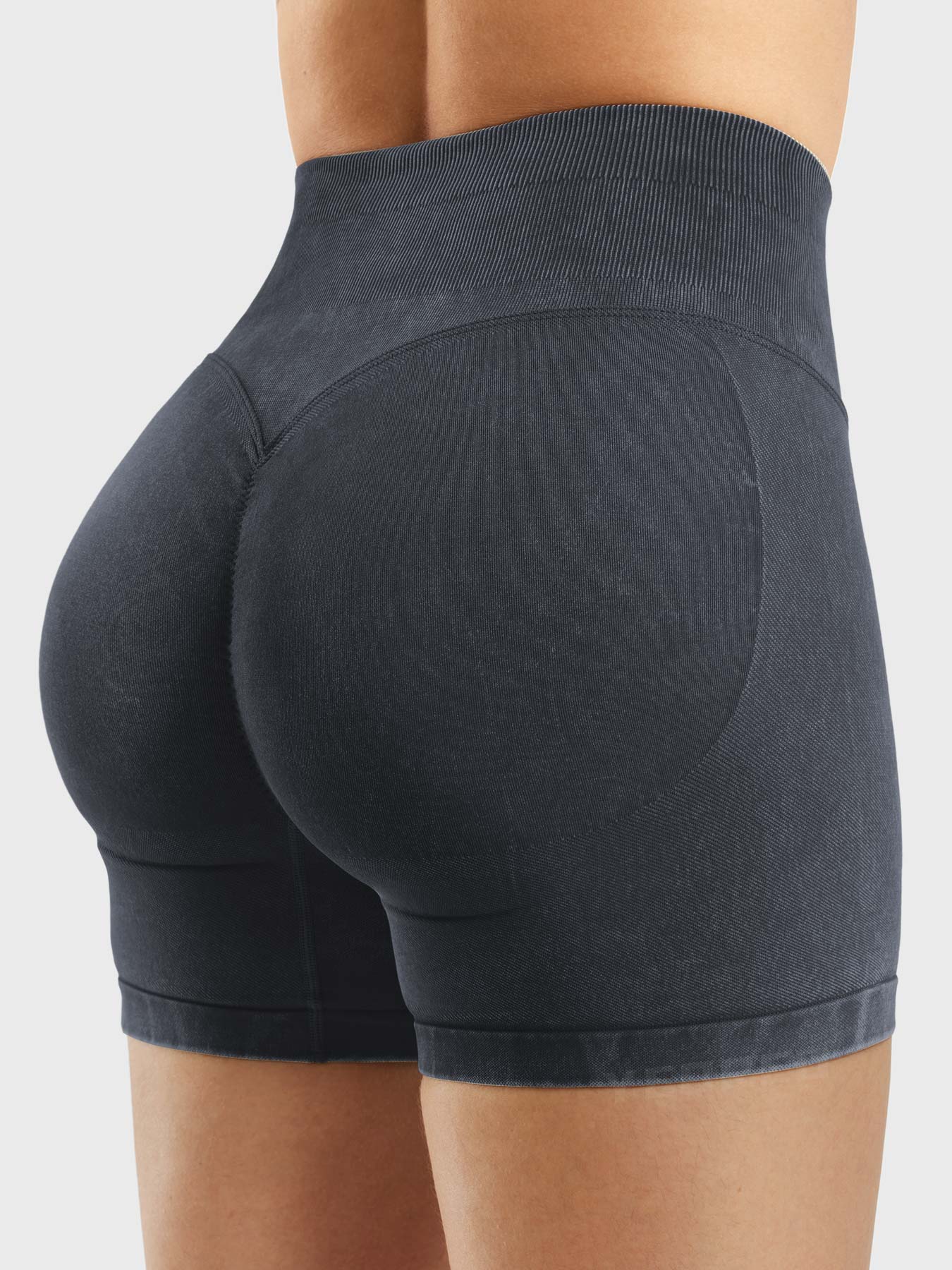 Elen Washed Soft Shorts - Gymfit