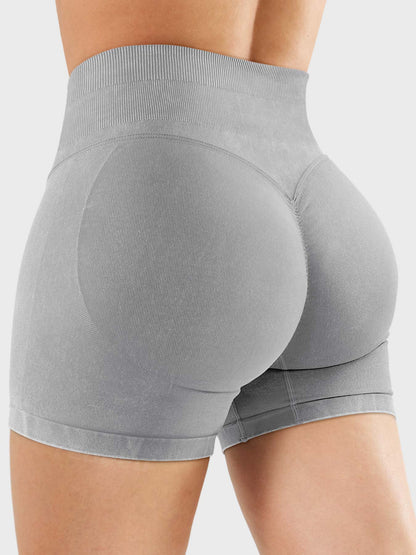 Elen Washed Soft Shorts - Gymfit