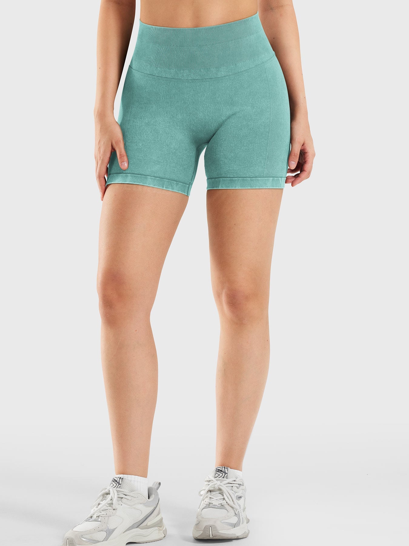 Elen Washed Soft Shorts - Gymfit