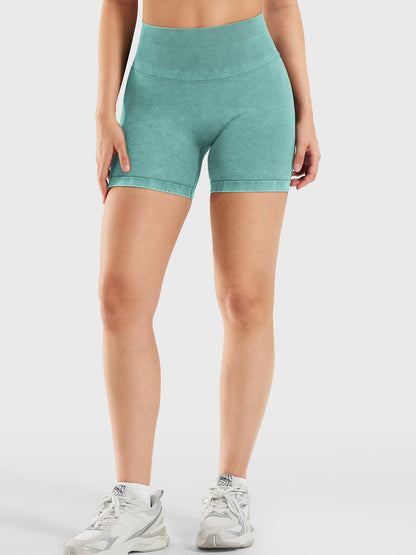 Elen Washed Soft Shorts - Gymfit