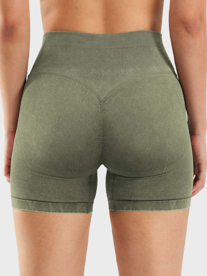 Elen Washed Soft Shorts - Gymfit