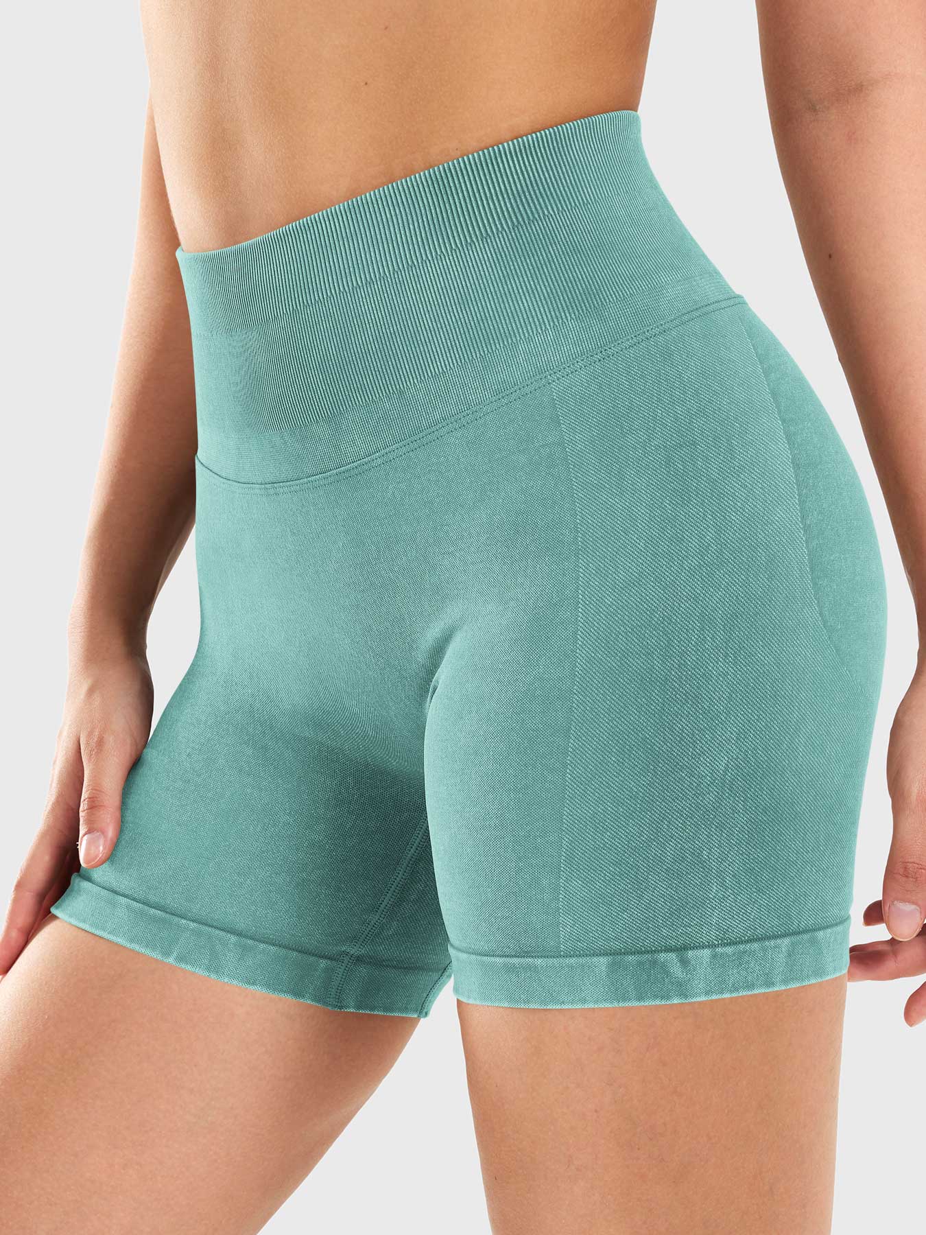 Elen Washed Soft Shorts - Gymfit