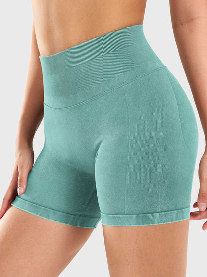 Elen Washed Soft Shorts - Gymfit