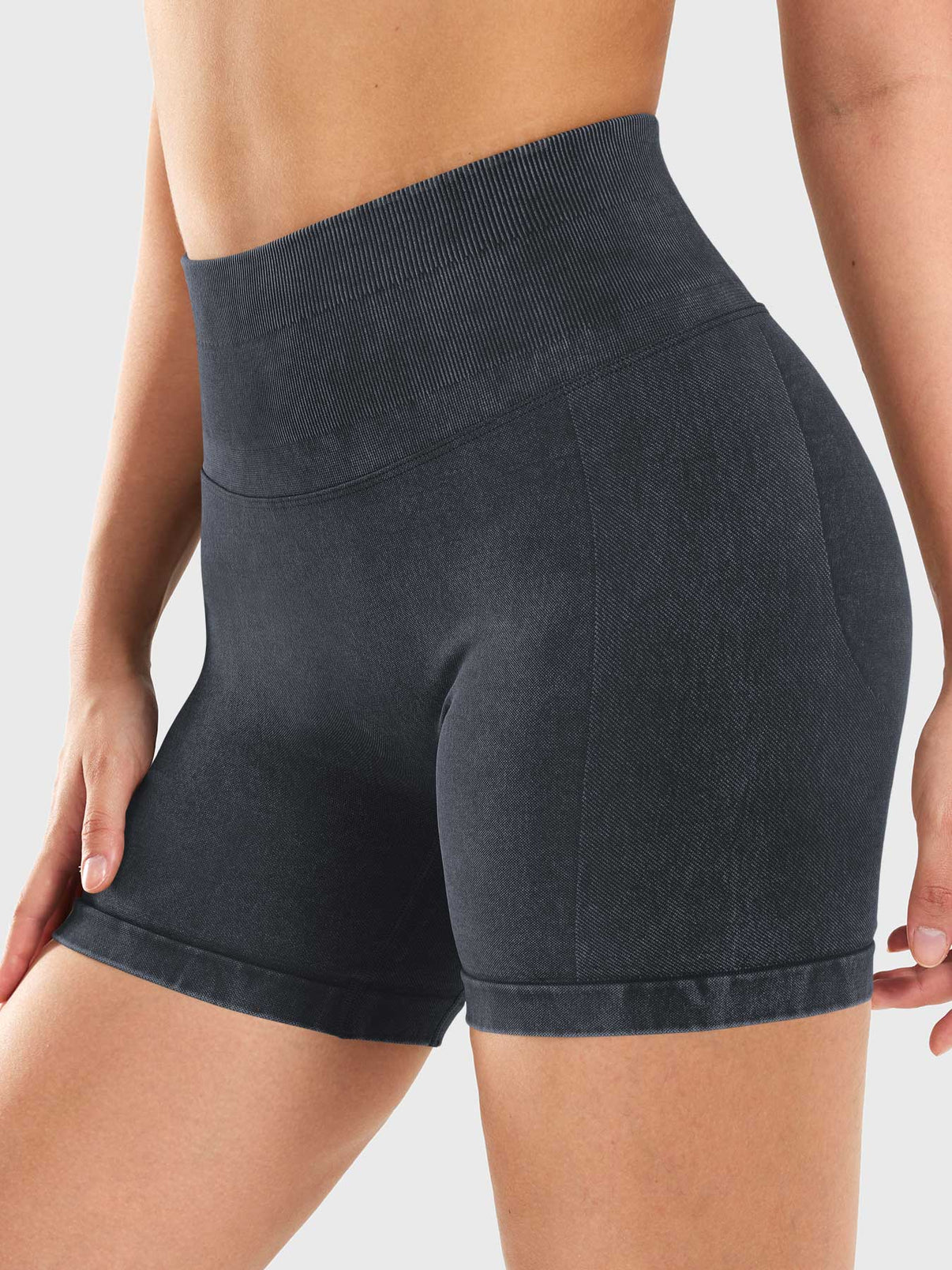 Elen Washed Soft Shorts - Gymfit