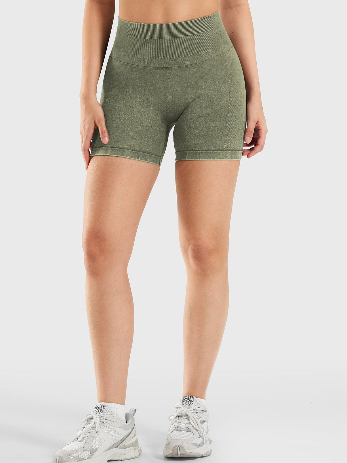 Elen Washed Soft Shorts - Gymfit
