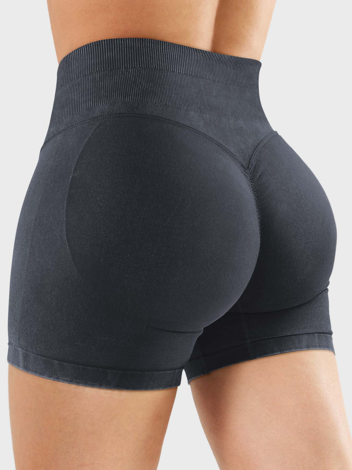 Elen Washed Soft Shorts - Gymfit