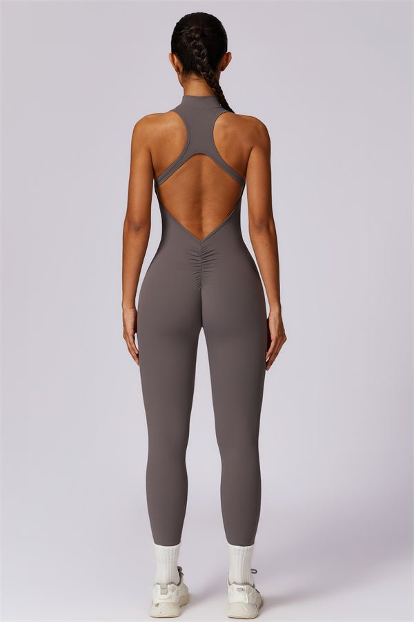 Combinaison Emma à zip frontal - Gymfit