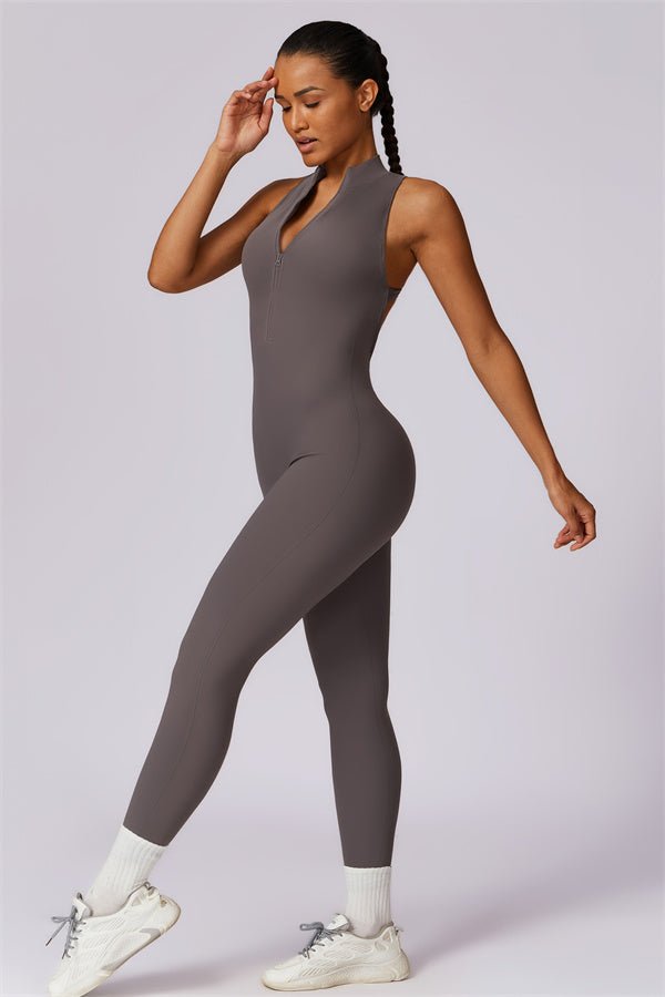 Combinaison Emma zippée à l’avant - Gymfit