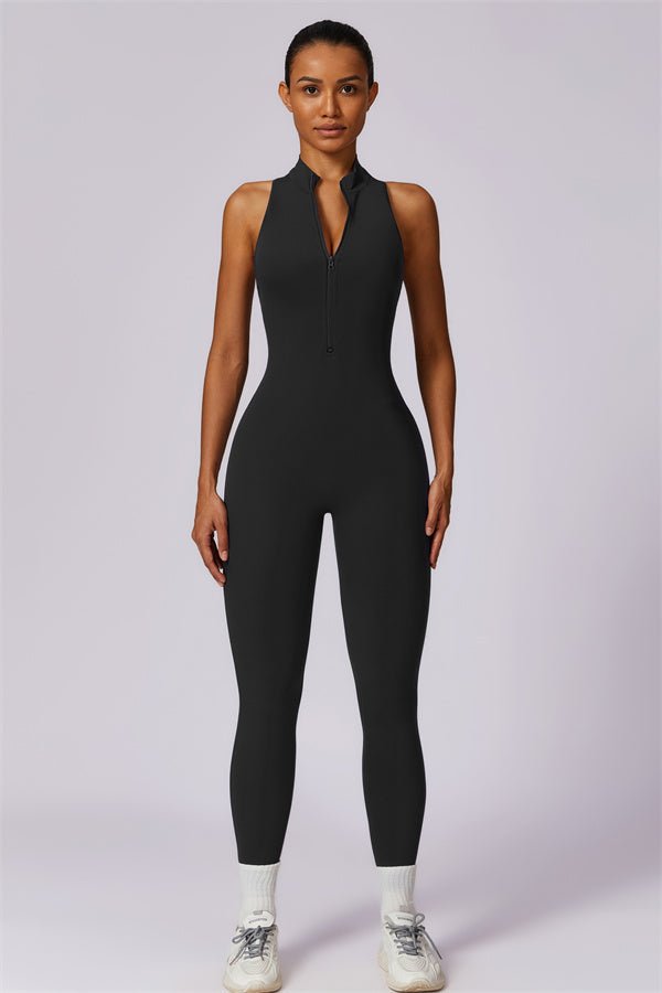 Combinaison Emma à zip frontal - Gymfit
