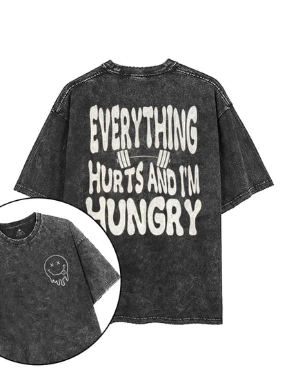 TOUT ME FAIT MAL ET J’AI FAIM T-SHIRT - Gymfit