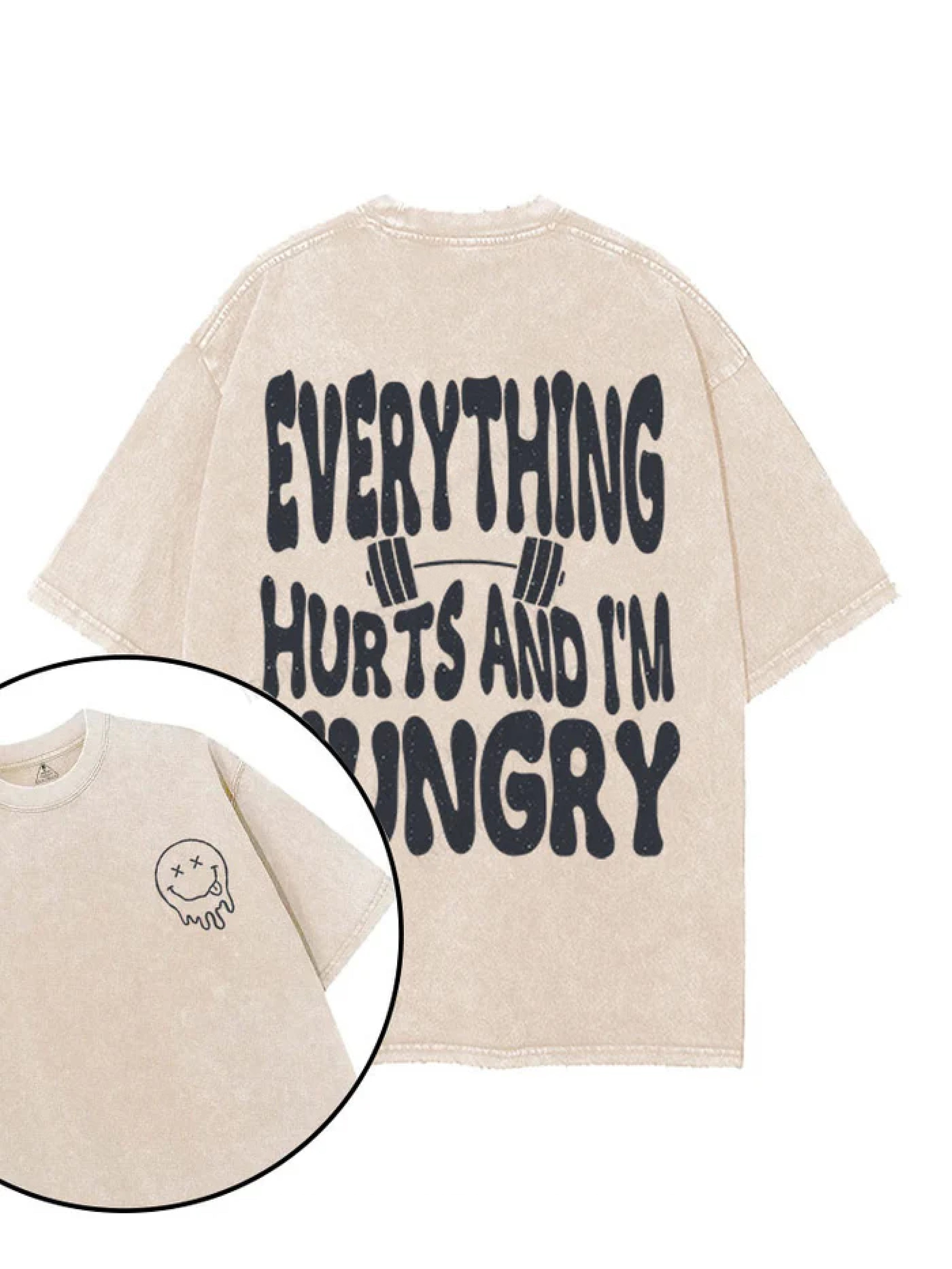 TOUT ME FAIT MAL ET J’AI FAIM T-SHIRT - Gymfit