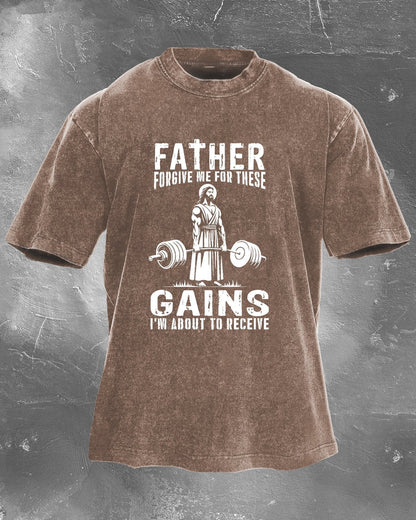PÈRE PARDONNE-MOI POUR CES GAINS T-SHIRT