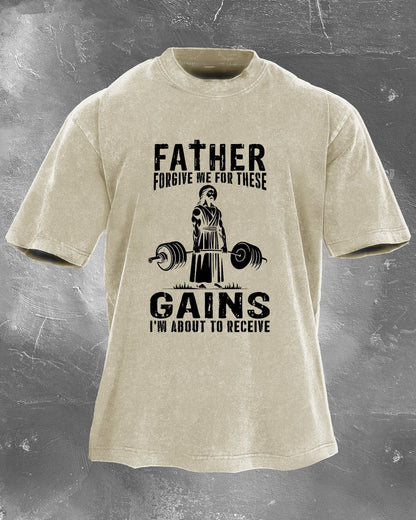 PÈRE PARDONNE-MOI POUR CES GAINS T-SHIRT