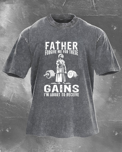 PÈRE PARDONNE-MOI POUR CES GAINS T-SHIRT
