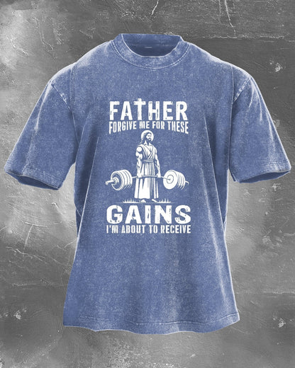 PÈRE PARDONNE-MOI POUR CES GAINS T-SHIRT