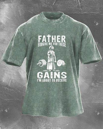 PÈRE PARDONNE-MOI POUR CES GAINS T-SHIRT