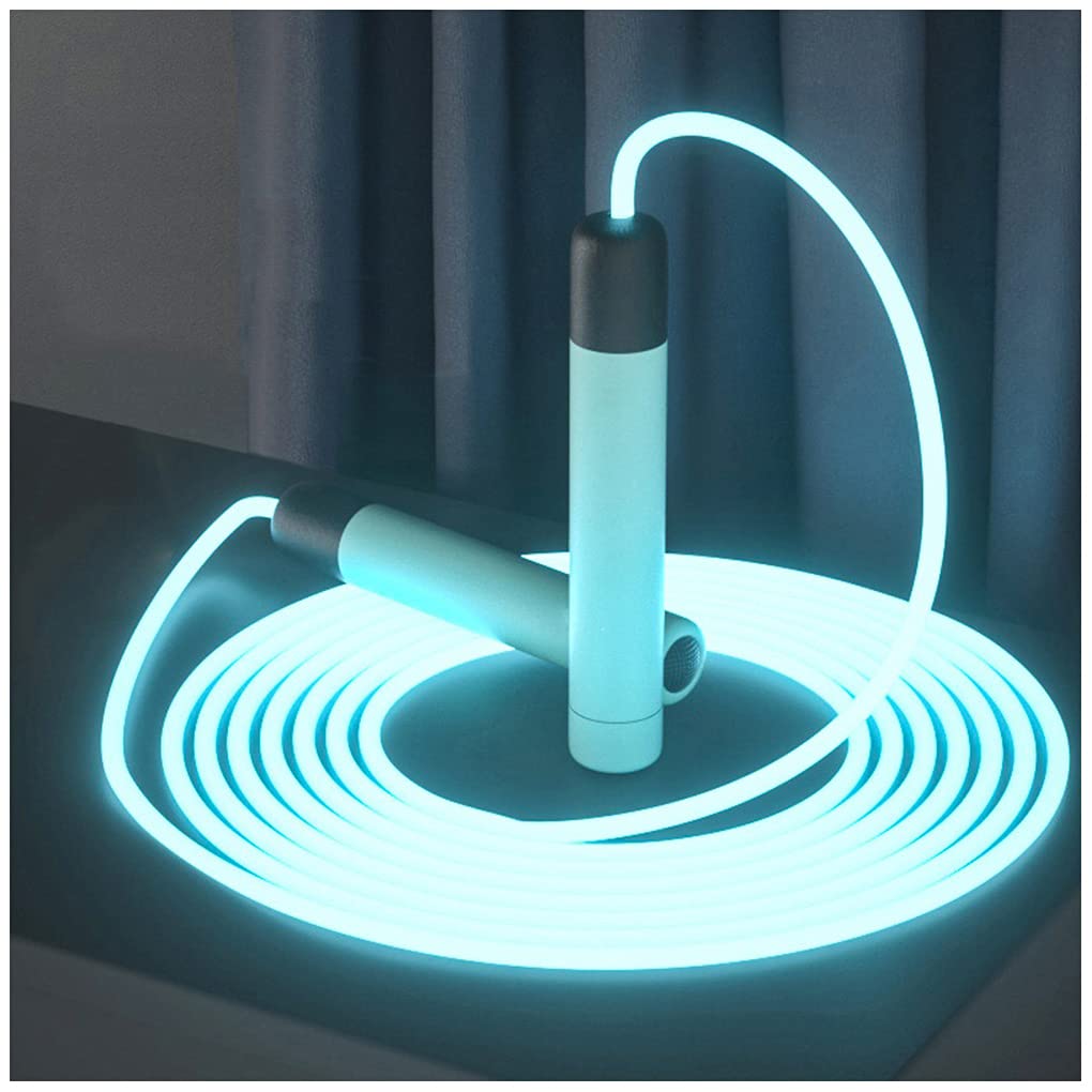 Corde à sauter LED ajustable de fitness
