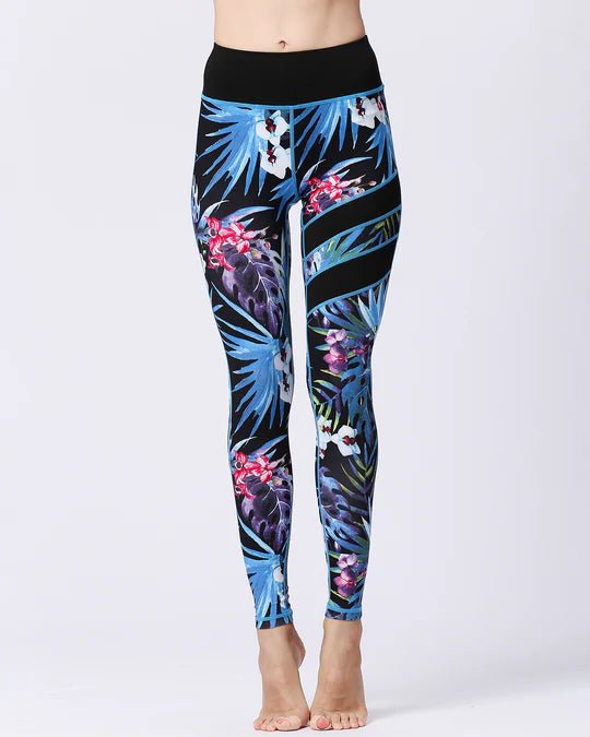 Floral Impact Leggings - Gymfit