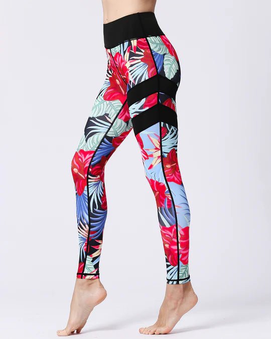 Floral Impact Leggings - Gymfit