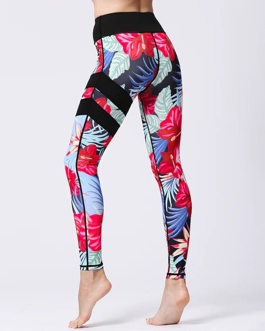 Floral Impact Leggings - Gymfit