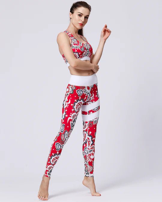 Floral Impact Leggings - Gymfit
