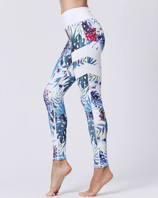 Floral Impact Leggings - Gymfit