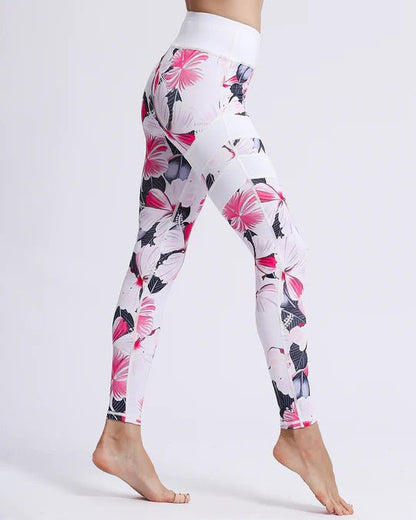 Floral Impact Leggings - Gymfit