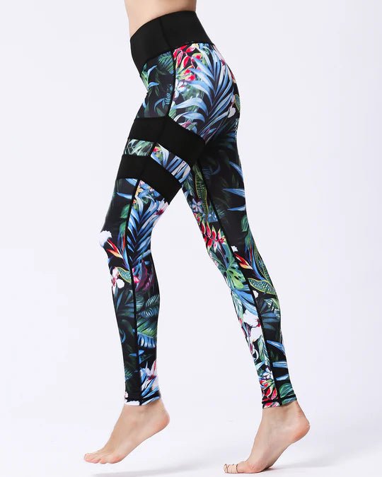 Floral Impact Leggings - Gymfit