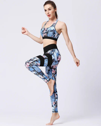 Floral Impact Leggings - Gymfit