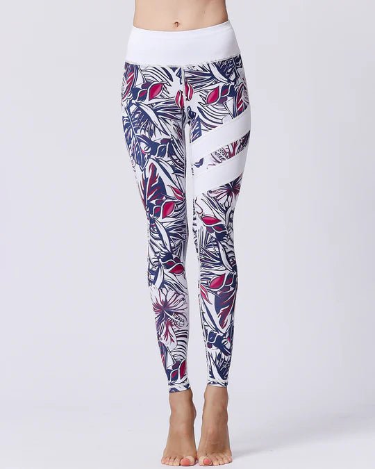 Floral Impact Leggings - Gymfit