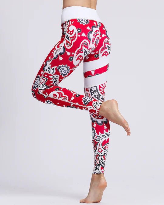 Floral Impact Leggings - Gymfit
