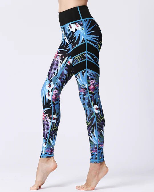 Floral Impact Leggings - Gymfit