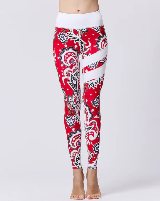 Floral Impact Leggings - Gymfit